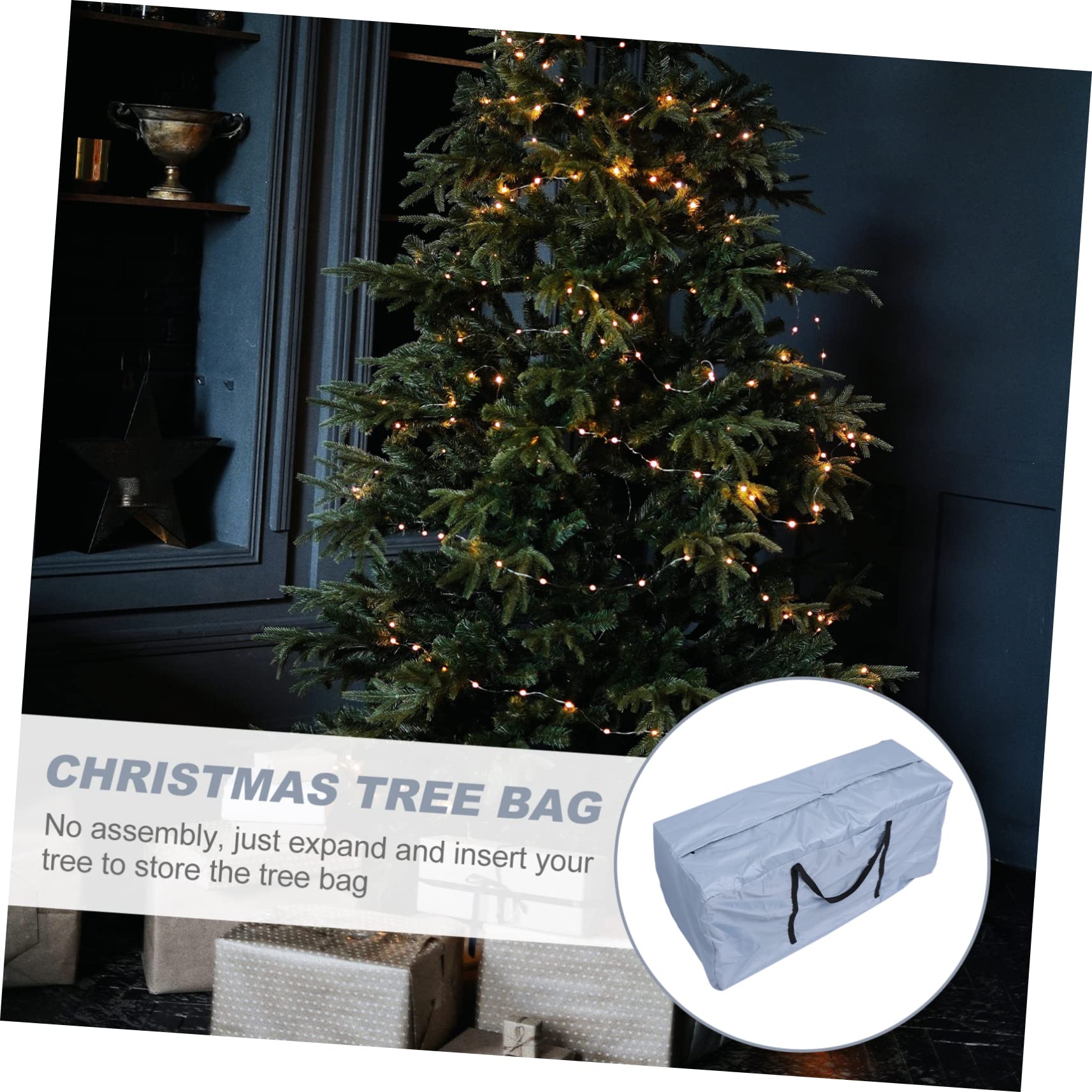 Sacchetto per Albero di Natale Borsa Portaoggetti per Mobili Organizer per Casa