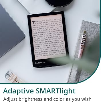 PocketBook Verse Pro E-Reader Waterproof with Flip Cover| Eye-Friendly 6'' E-Ink CartaTM HD Touchscreen | Audio-Book & E-Book Reader | Text-to-Speech Function | SMARTlight | Red