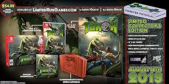 Nintendo Switch Turok 1 & 2 Limited Run Games Switch Amazon.com: Turok and Turok 2: Seeds of Evil Dual Pack