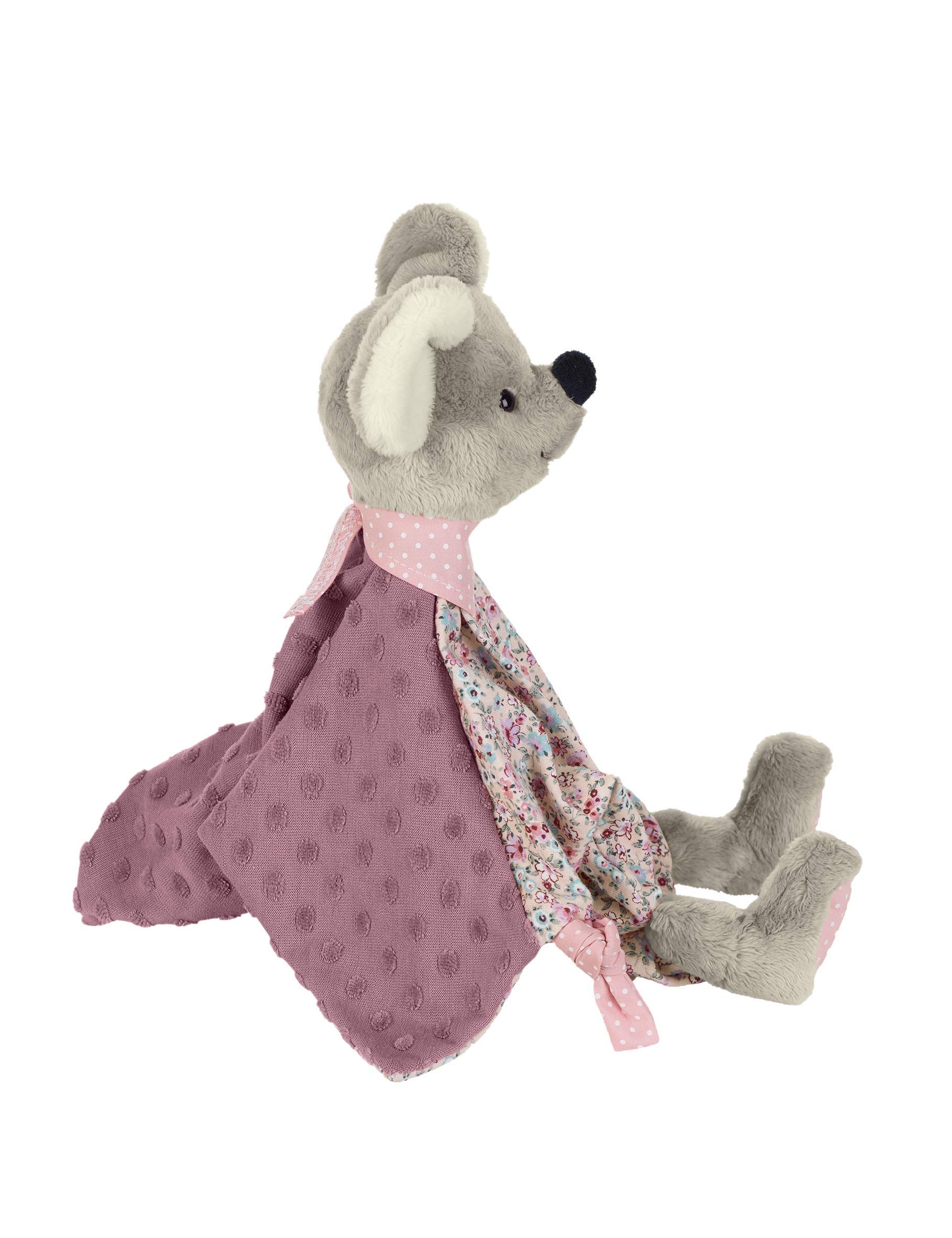 Image secondaire de Sterntaler Doudou Souris Mabel, pour Bébé dès 1 Mois, Taille M, 36 cm, Gris/Multicolore