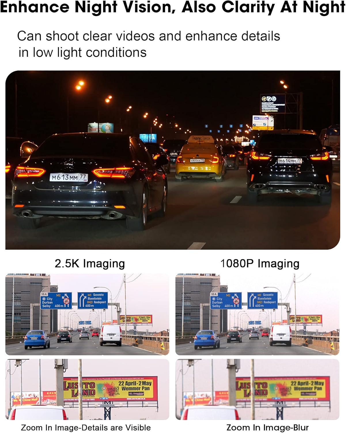 Best Quality 🔥 【Upgrade Voice Control】2.5K Mirror Dash Cam with GPS Front and Rear IPS Full Touch Screen Rear View Mirror Dash Cam 1080P Backup Camera Night Vision Sony Sensor Loop Recording G-Sensor Parking Monitor