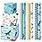 WERNNSAI Boys Wrapping Paper Rolls - 3 Rolls 17 x 120 Happy Birthday Wrapping Paper for Boys Birthday Dinosaur Game Construction Party Favor 3 Different Design Gift Wrap Paper