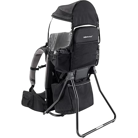 Aubert Concept Porte Bebe Dorsal Avec Canopy Noir Amazon Fr Bebe Et Puericulture