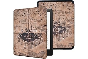 Best Harry Potter Kindle Case 2023: Marauder's Map Vintage Folio Cover