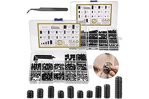 1400Pcs 26 Size Metric Set Screw Kit