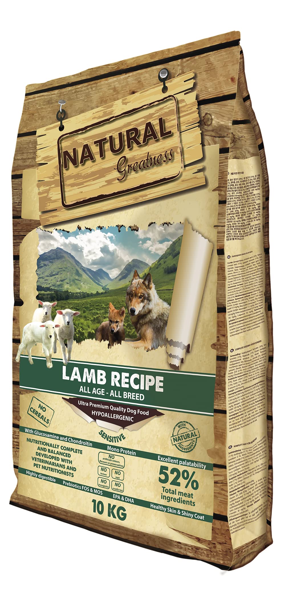 Natural Greatness Lamb Recipe-10 KG
