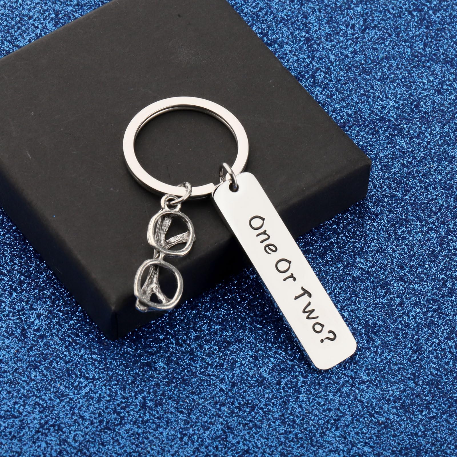 WUSUANED Funny Eye Glasses Keychain Optometry Doctor Jewelry Eye Doctor Vision Gift Ophthalmic Gifts