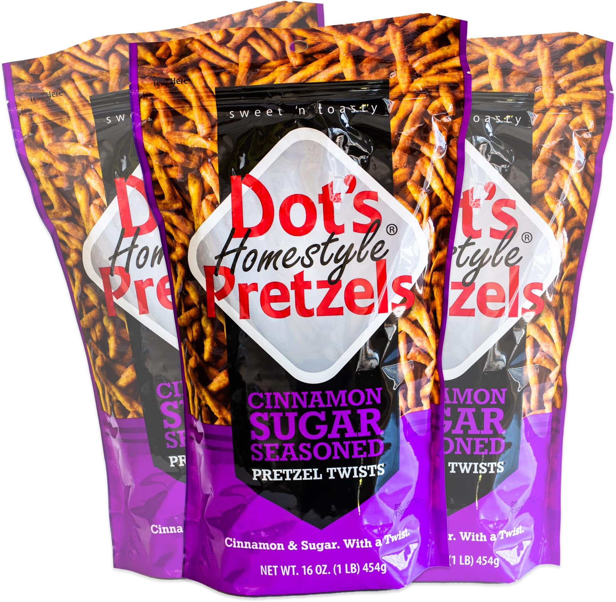 Pop Daddy Flavored Pretzels Sticks Dill Pickle Flavor