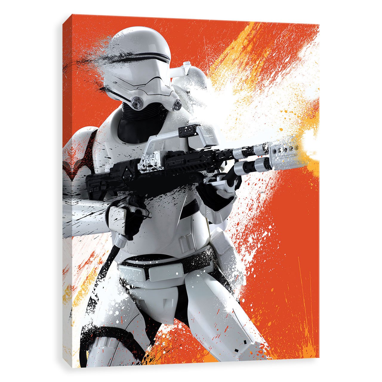 Artissimo Design First Order Trooper: Flametrooper Coated Embellished Canvas
