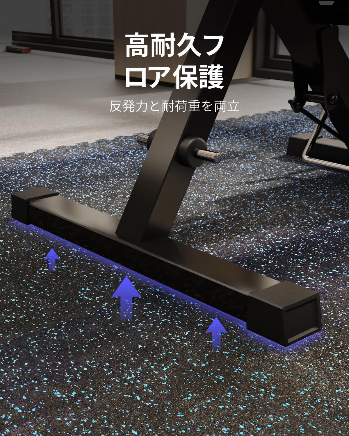 Amazon.co.jp: AIRHOP ジムマット 大判トレーニングマット : スポーツ