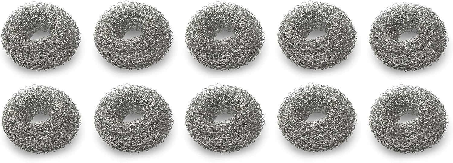 Tredoni 10 Reusable Limescale Remover Ring Boiler/Kettle Fur Descaler