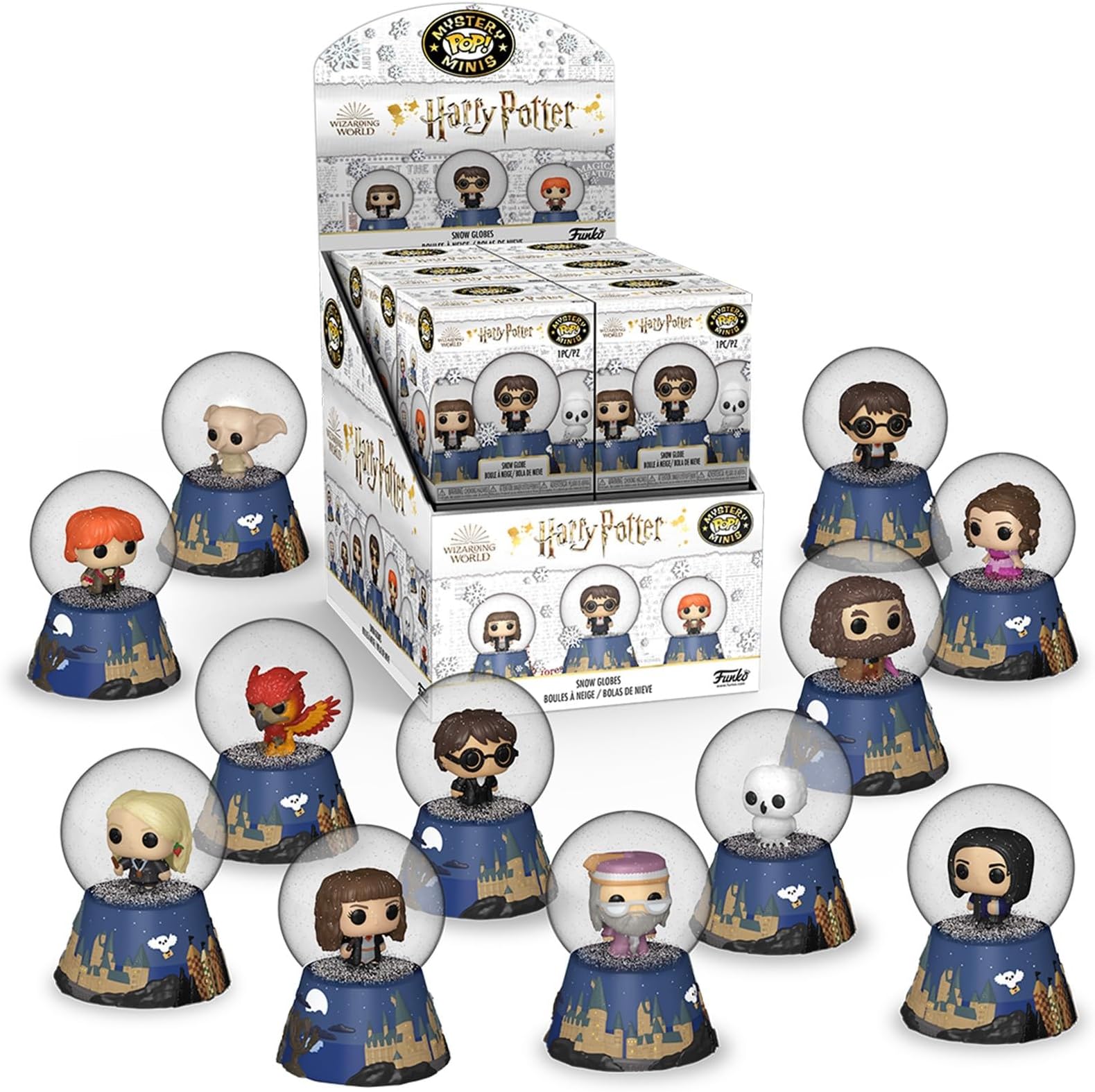Funko Mystery Mini Snow Globes: Harry Potter - Collectable Vinyl Figure - Gift Idea - Official Merchandise - Toys for Kids & Adults - Harry Potter Fans - Mini Figure for Collectors and Display
