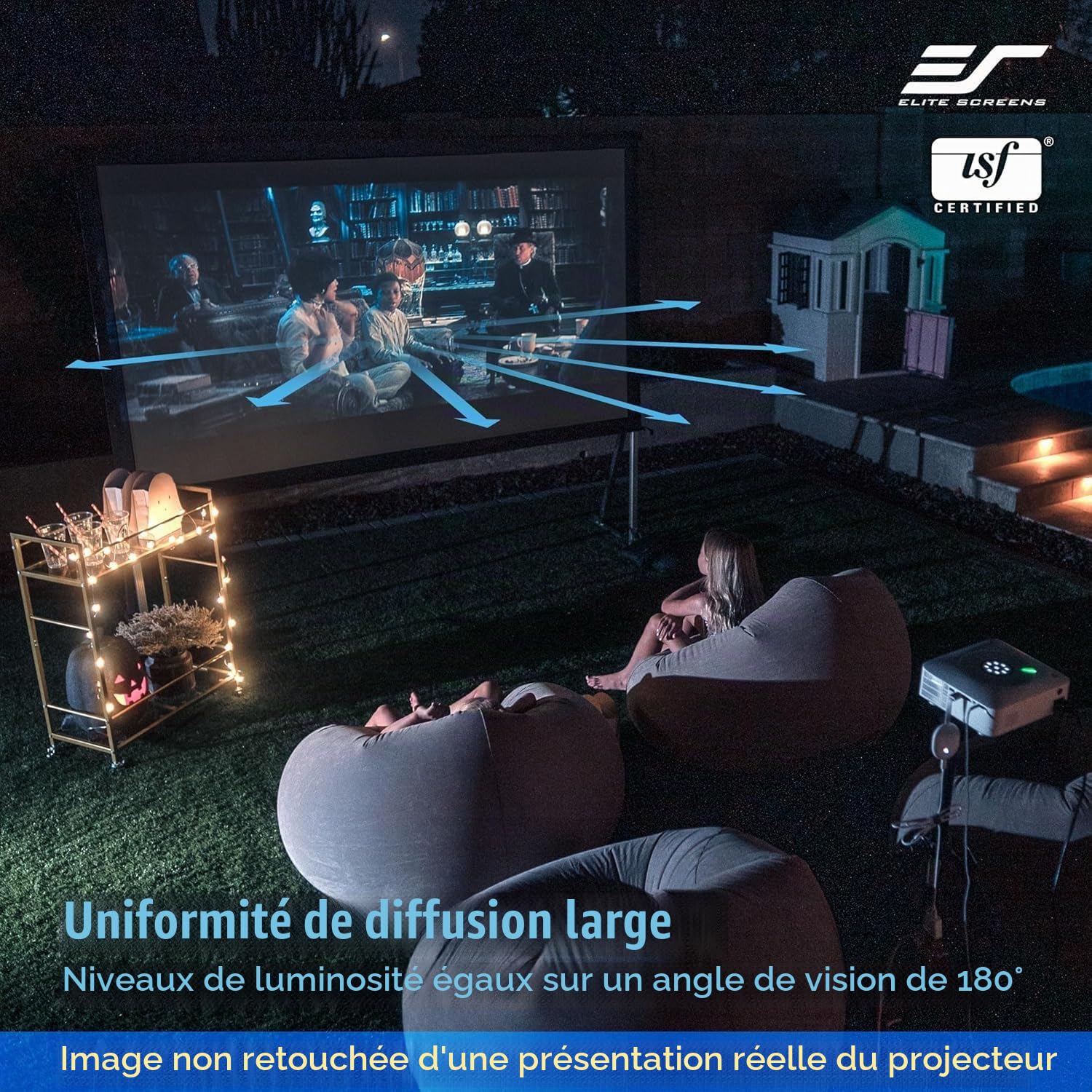 Elite Screens OMS120H2 écran de Projection 3,05 m (120") 16:9