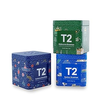 T2 Down Under Wonders 紅茶3種 T2 Tea Down Under Wonders Icon Trio Gift Pack, 3 Loose Leaf