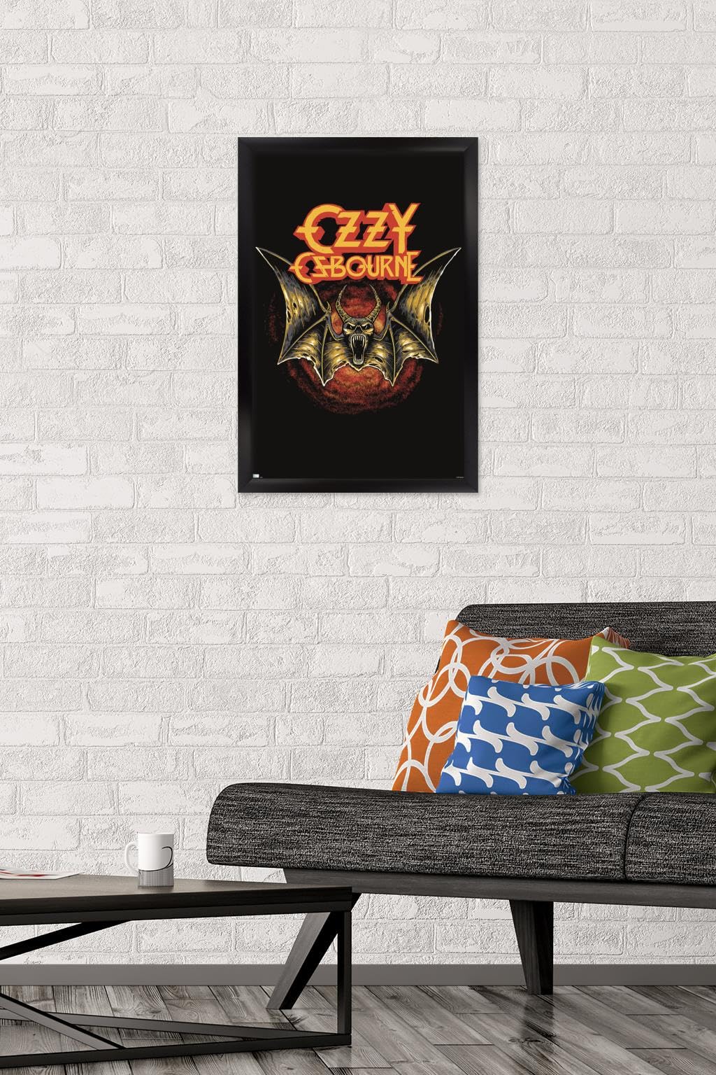 Amazon.com: Ozzy Osbourne - Bat Logo Wall Poster, 22.4L