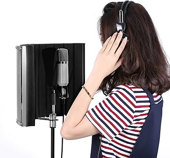 Amazon | NEEWER リフレクションフィルター 遮音スポンジ綿 取付金具