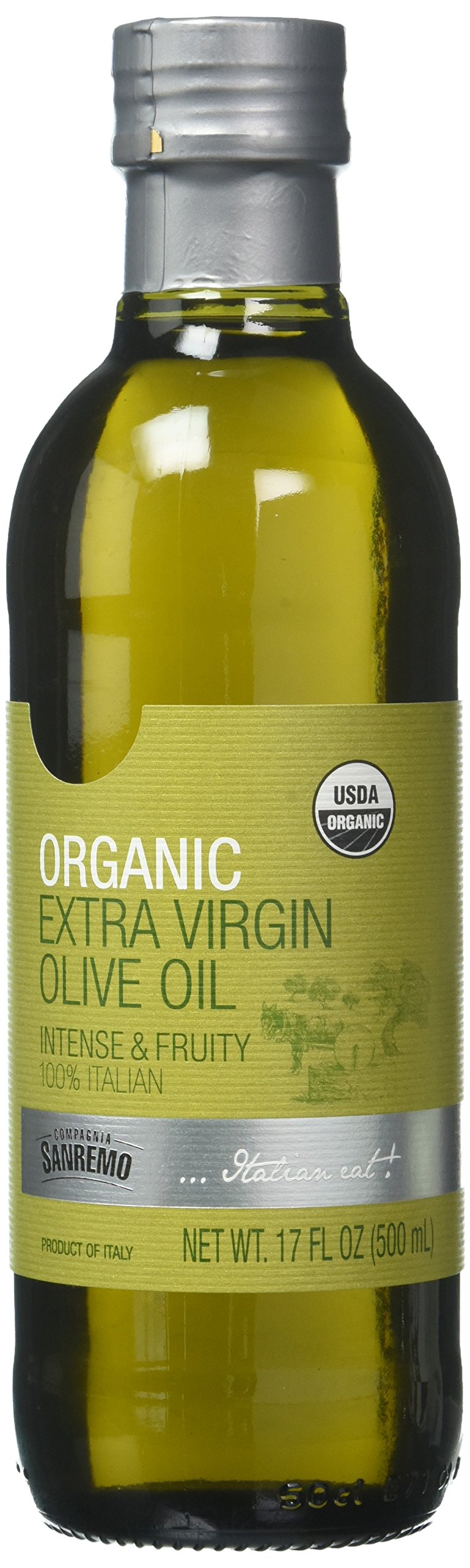 Amazon.com : Sanremo Organic Italian EVOO, 17 oz : Grocery