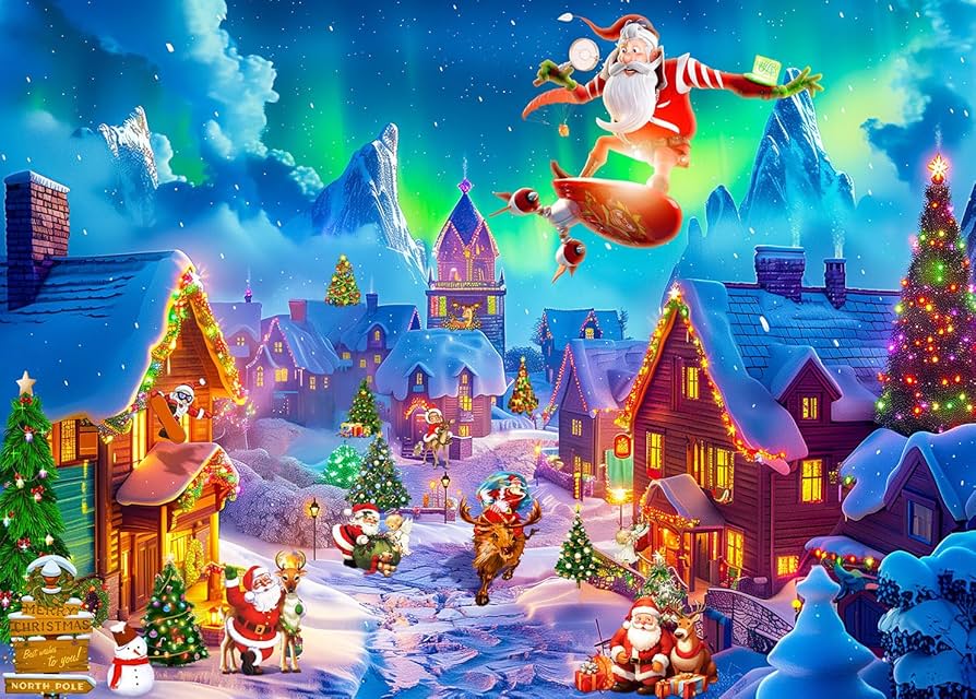 Amazon.com: HUADADA Christmas Puzzles 1000 Pieces for Adults and