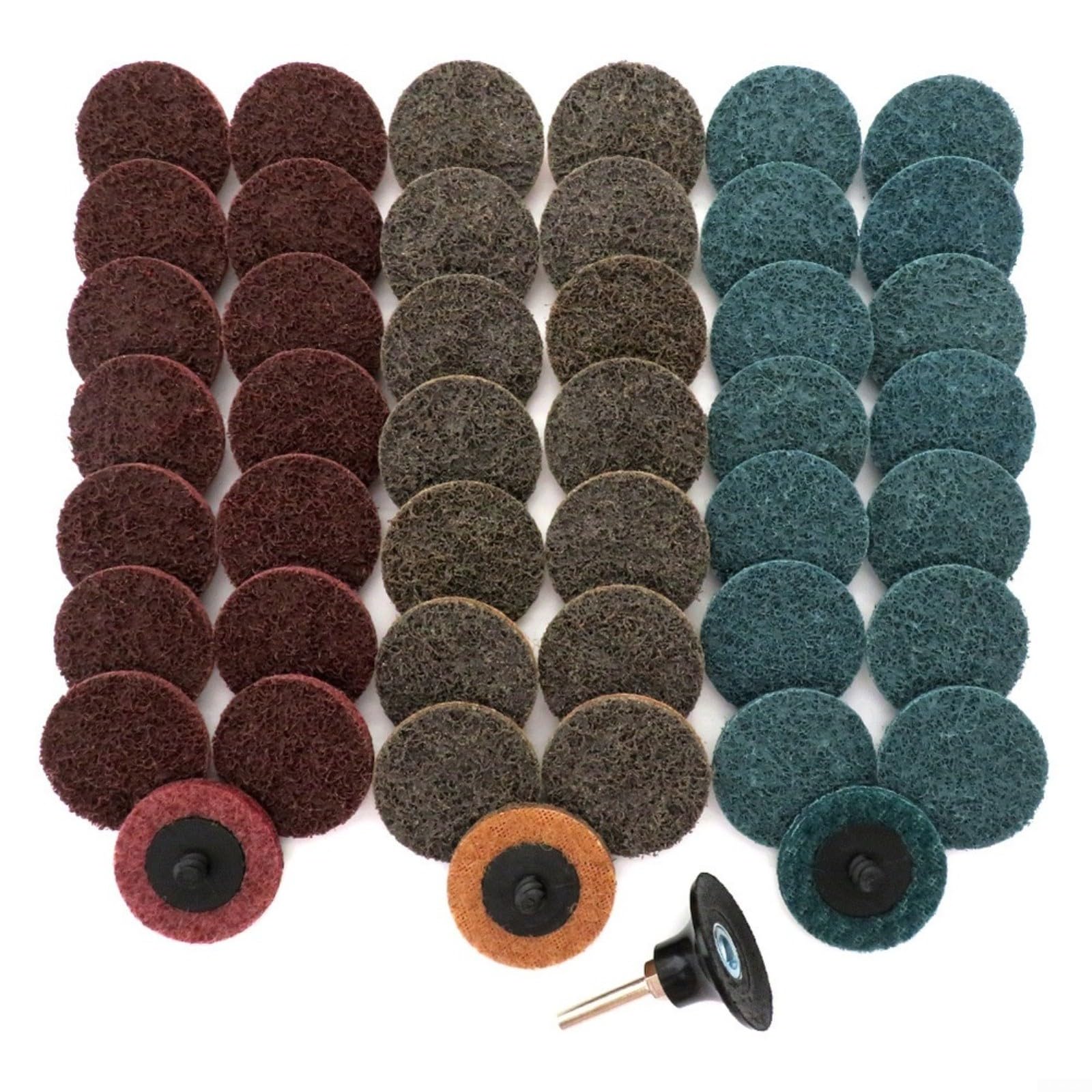 Accessoires de meuleuse abrasifs et disques de ponçage de 5,1 cm pour polissage