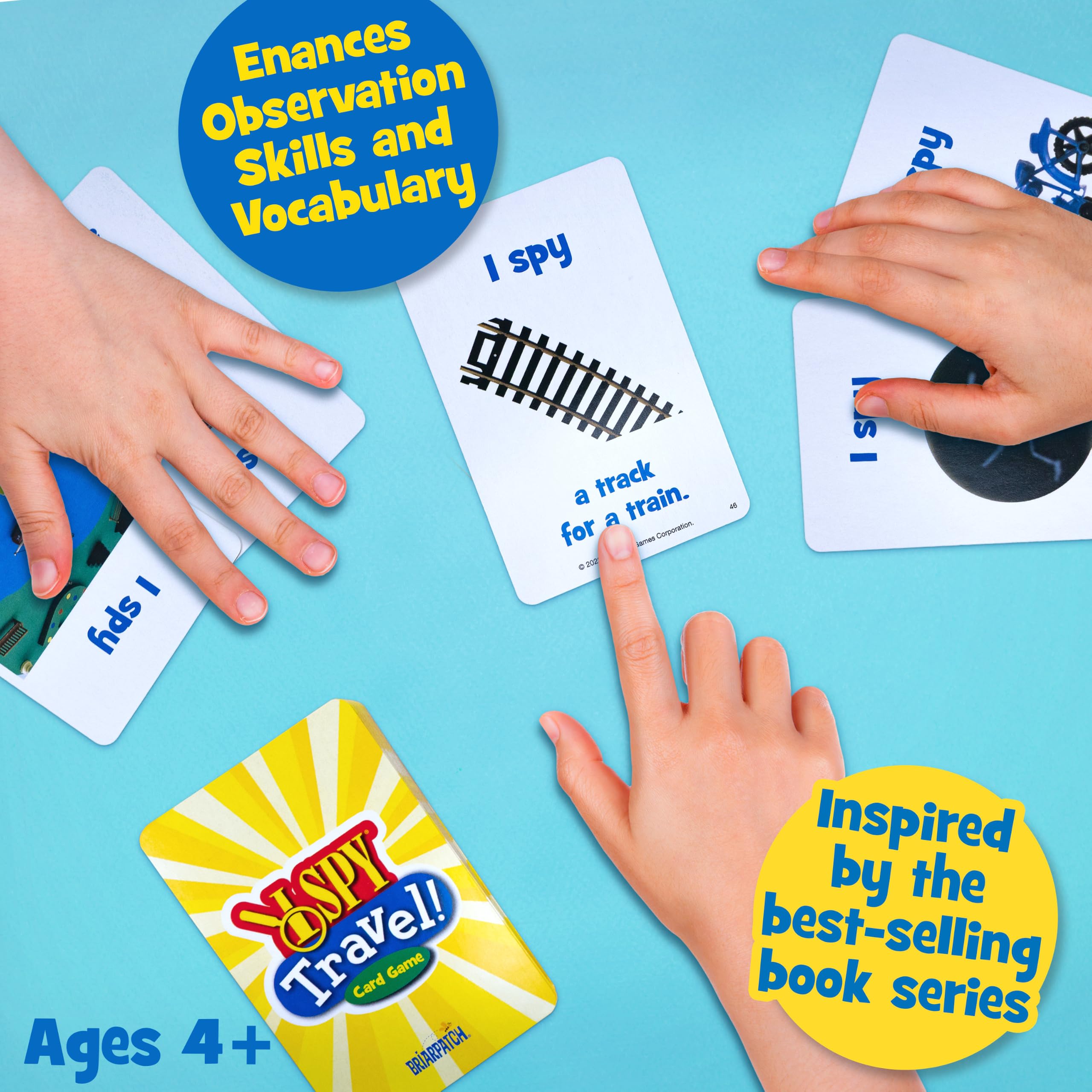 Briarpatch SPY Travel Card Game, based on the SPY books,For Preschool Kids, Ages 4+ — Amazon image 4