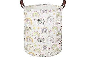 Stunning Rainbow Laundry Hamper for Kids and Stylish Storage Solution