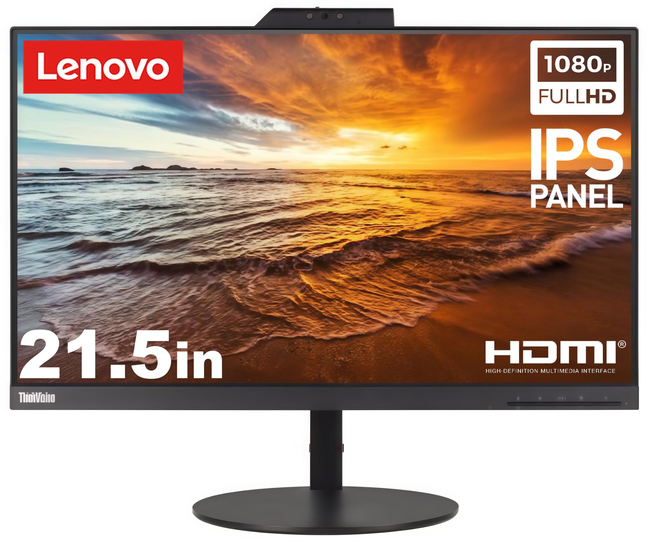 Amazon.co.jp: 【整備済み品】Lenovo ThinkVision T22v-10 21.5インチ