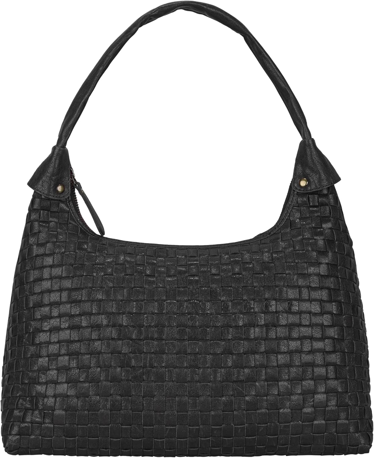 ANTONIO VALERIA Allison Braided Leather Tote Bag for Women - Image 2