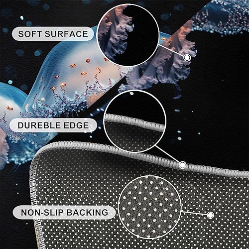 Miniatura 71 de Alfombras temáticas de hacker para dormitorio, alfombra digital de arte abstracto, alfombras Cyberpunk para sala de estar, alfombra antideslizante