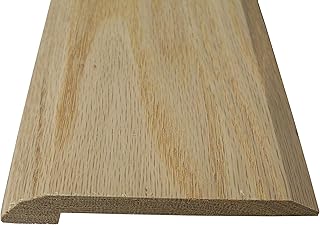 Style 4- Solid Red Oak Interior Threshold- 4 inch Wide (36 inches Long)