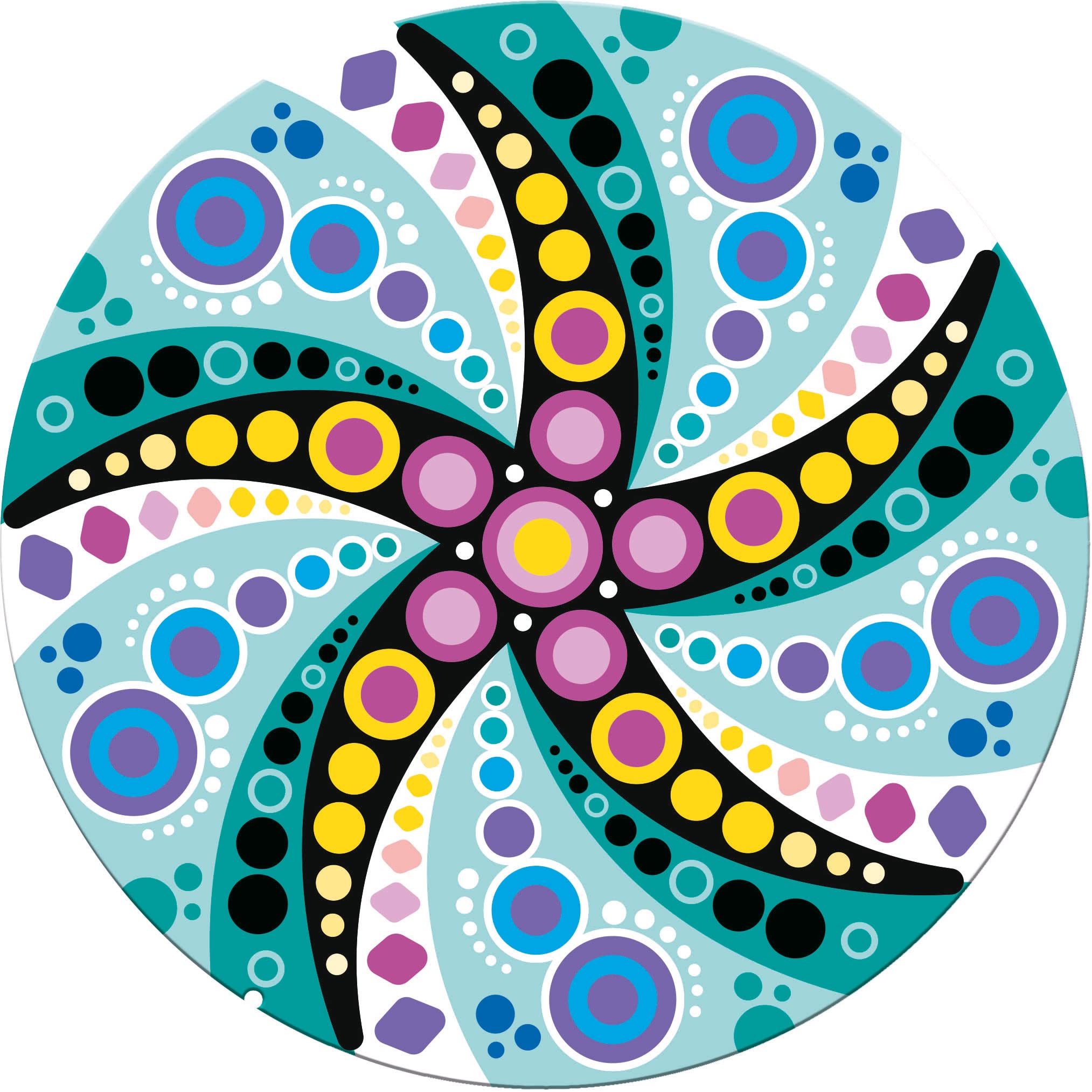 Maped Creative 907053 VELVET MOSAICS zestaw do majsterkowania, kolorowy, 1 zestaw