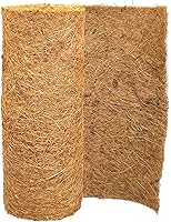SUNYAY 12x40 Inch Natural Coconut Coir Liner Roll - Planter Basket Liner, Reptile Pet Bedding Mat, Garden Weed Mat