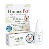 HomeoPet Feline Furball, Safe and Natural Hairball Supplement for Cats, Cat Hairball Relief, 15 Milliliters