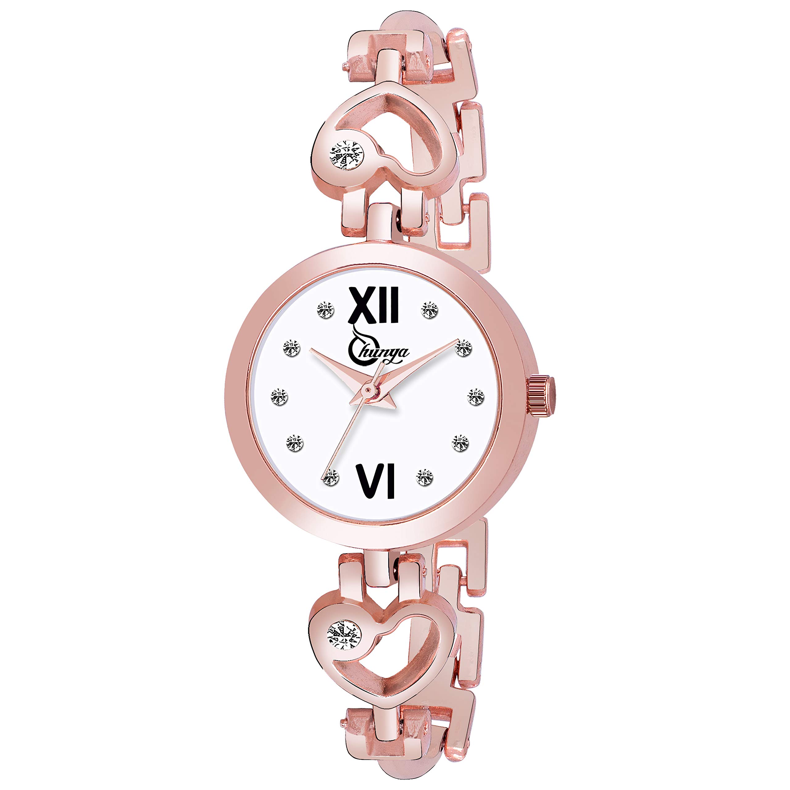 Shunya Arrival Exclusive Beautiful Ethnic Rose Gold Bracelet Look Analog Watch -0365- for Women Analog Watch (B08CKVHQNN) Amazon Price History, Amazon Price Tracker