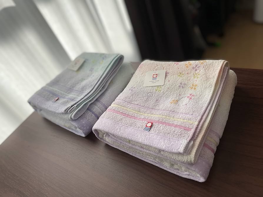 Amazon｜今治タオル キャンディフラワー バスタオル 2枚セット