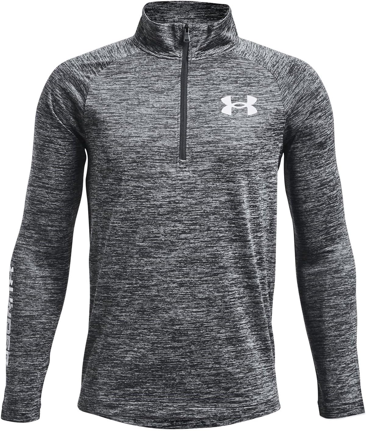 Under Armour Boys' Tech Big Logo ½ Zip T-Shirt