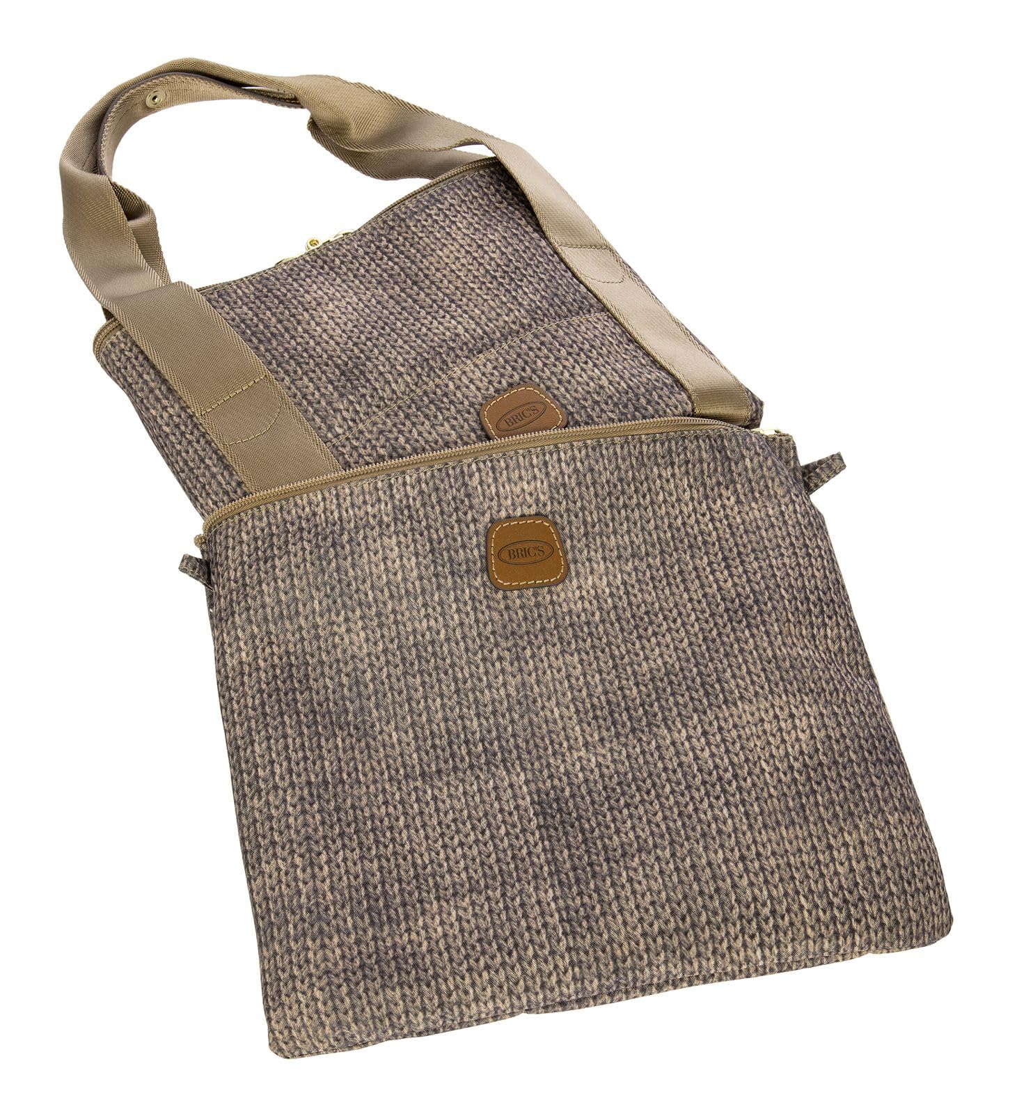BRIC'S borsa da viaggio X-Bag Holdall Dufffle Bag Wool Nut marrone