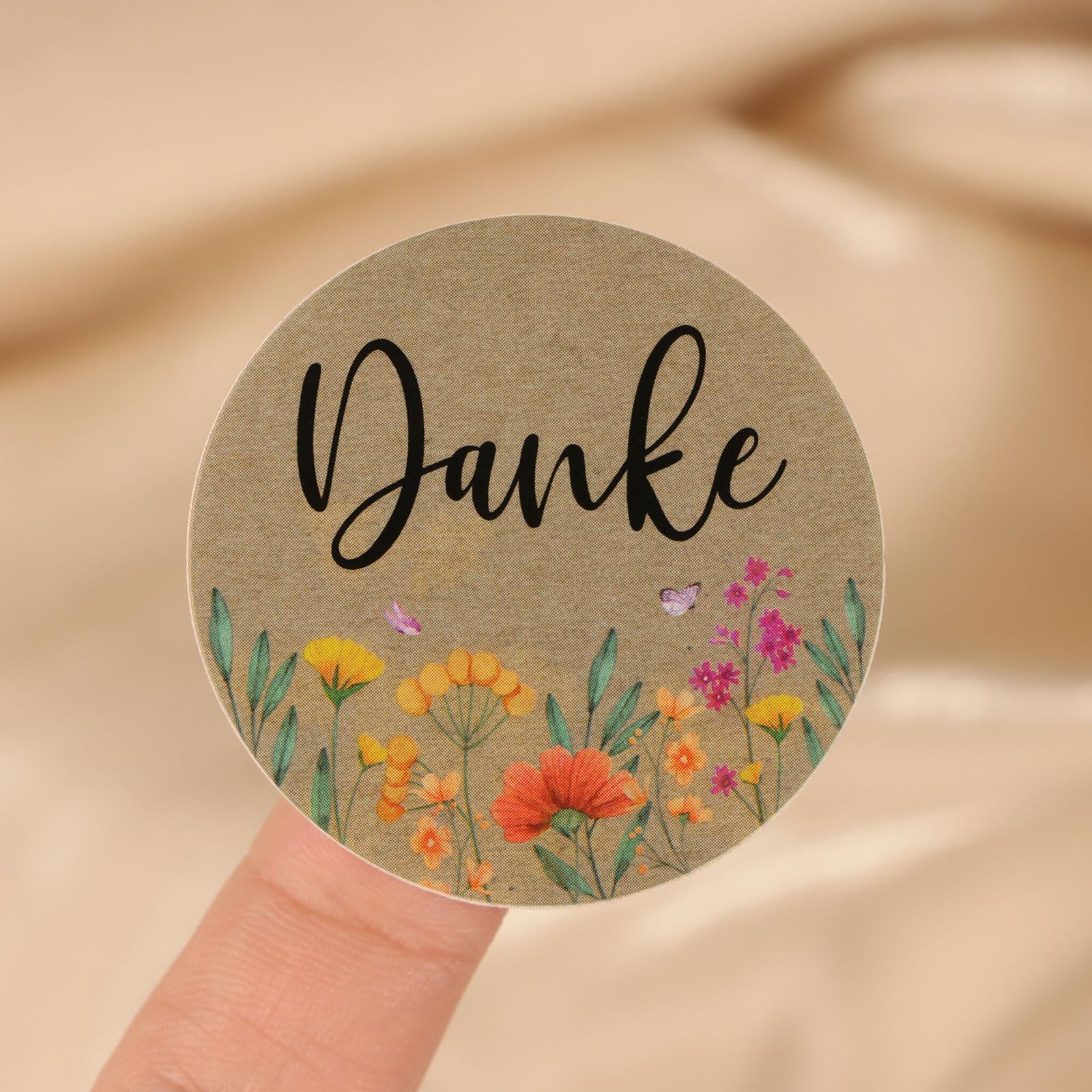 80x Dankeschön-Aufkleber Für Babyparty – Süße Waldtiermotive