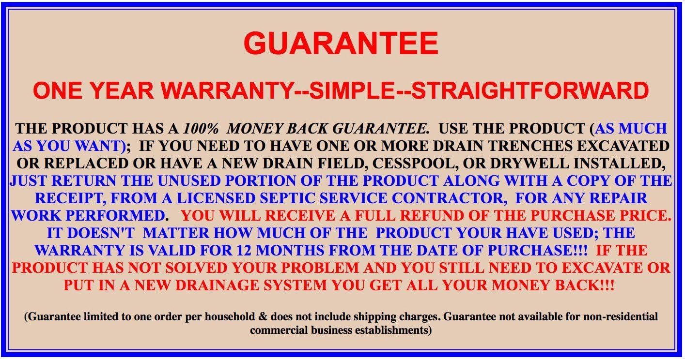 Septic System RESTORATION, GUARANTEED!