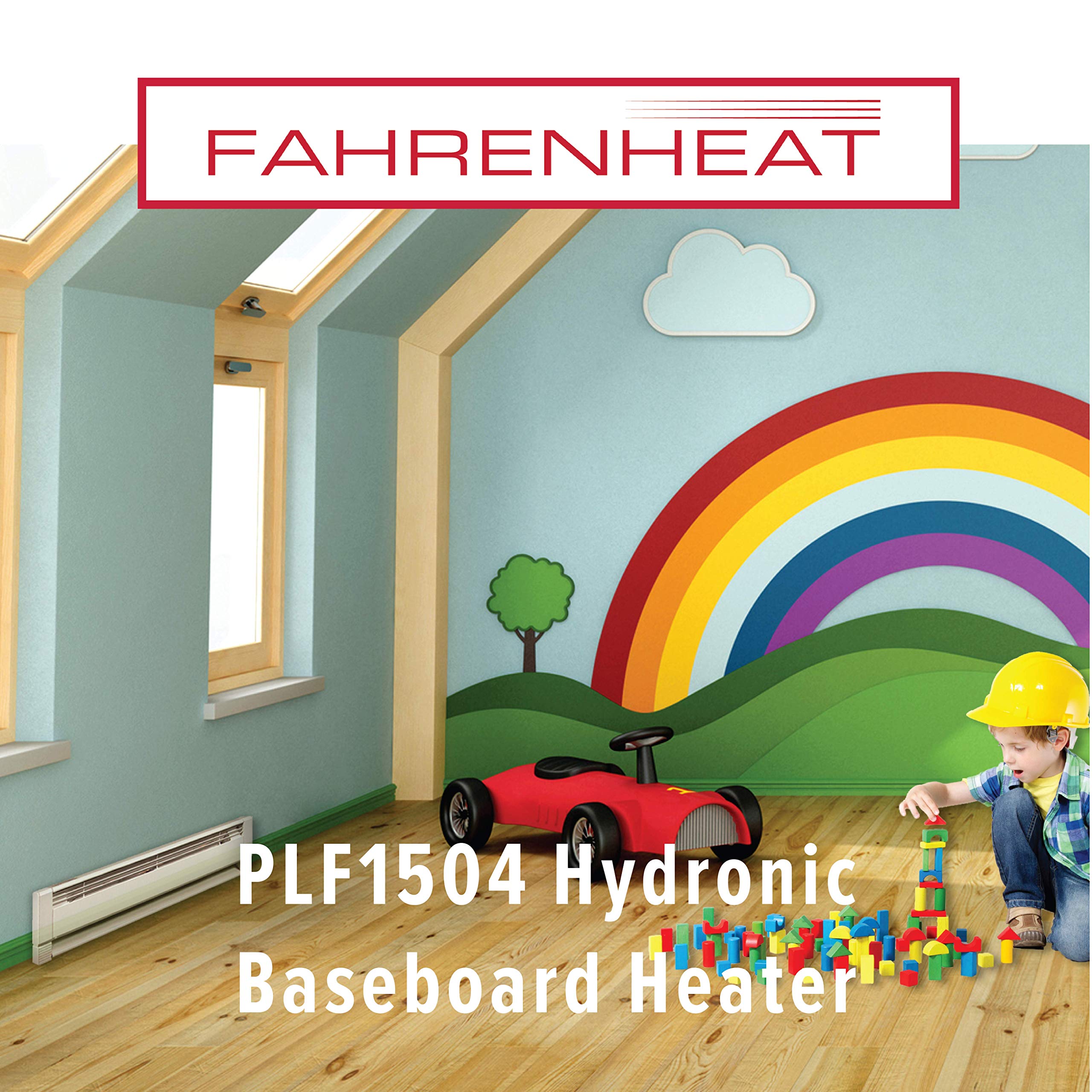 Fahrenheat PLF1504 Hydronic Baseboard Heater, 1500 Watt, 240 Volt, Beige,  70 long - Amazon.com