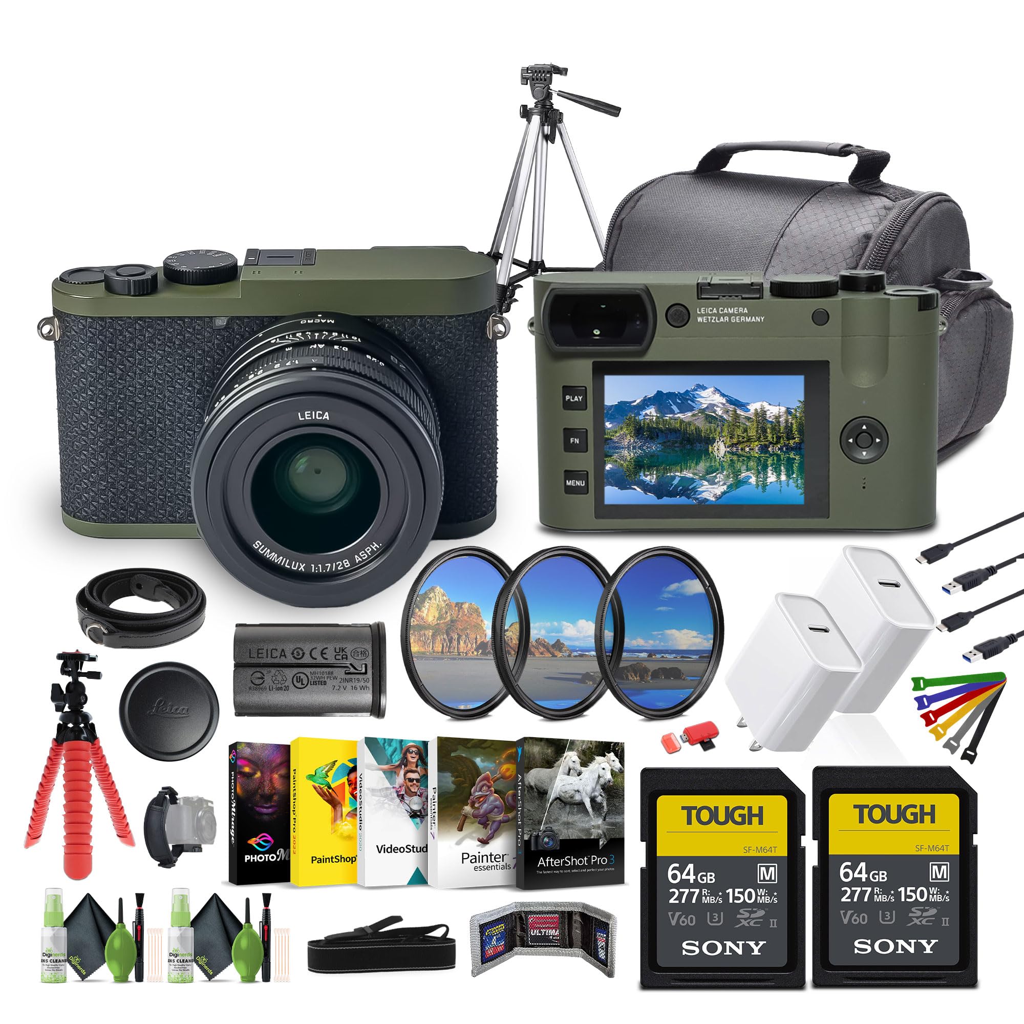 Amazon.com : Leica Q2 Reporter Edition Camera Premium Bundle