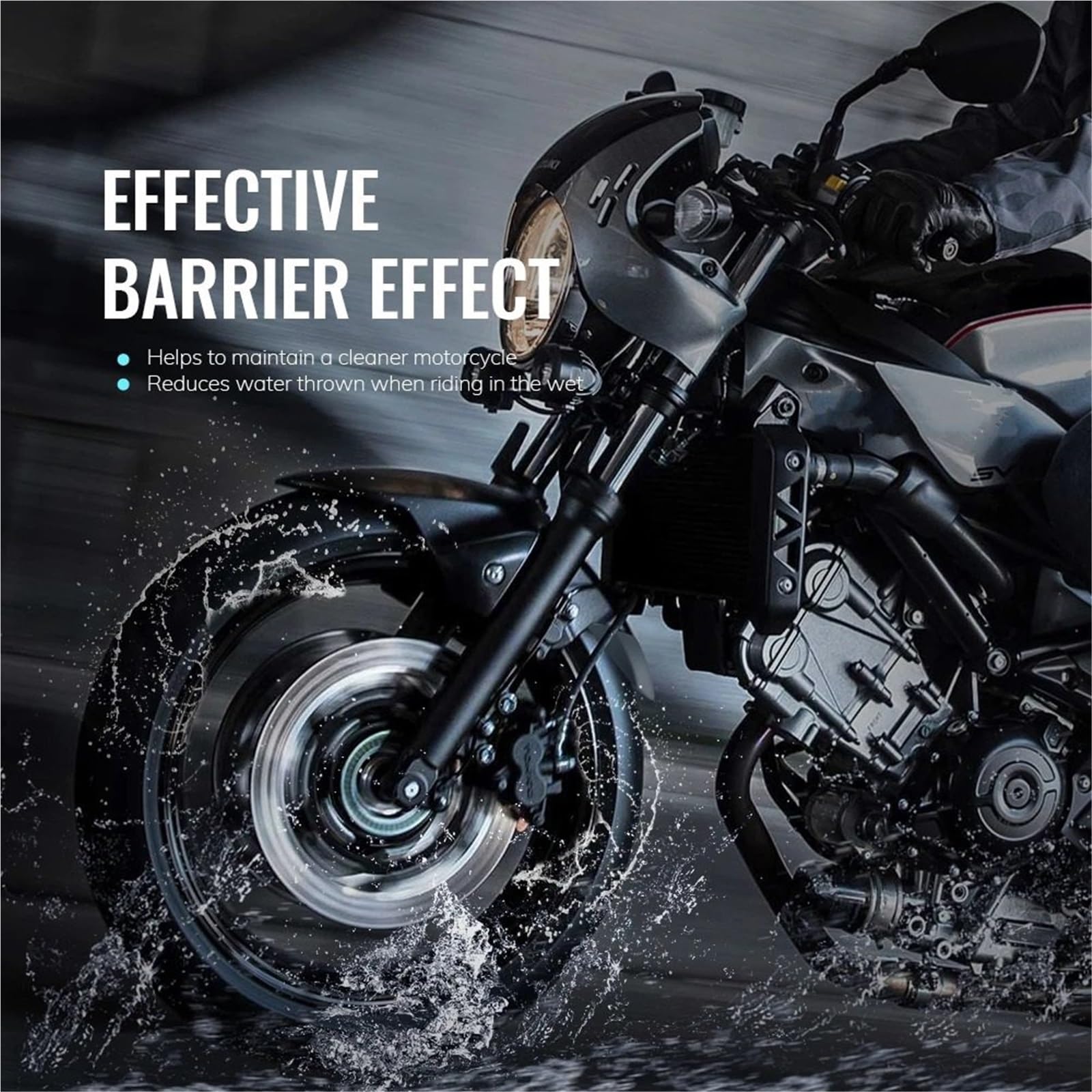 Koło przedłużenie błotnika Akcesoria motocyklowe Przedni błotnik Przedłużenie błotnika Przedłużenie pasuje do Suzuki SV650 2016- SV650X 2019- SV 650 Błotnik motocyklowy