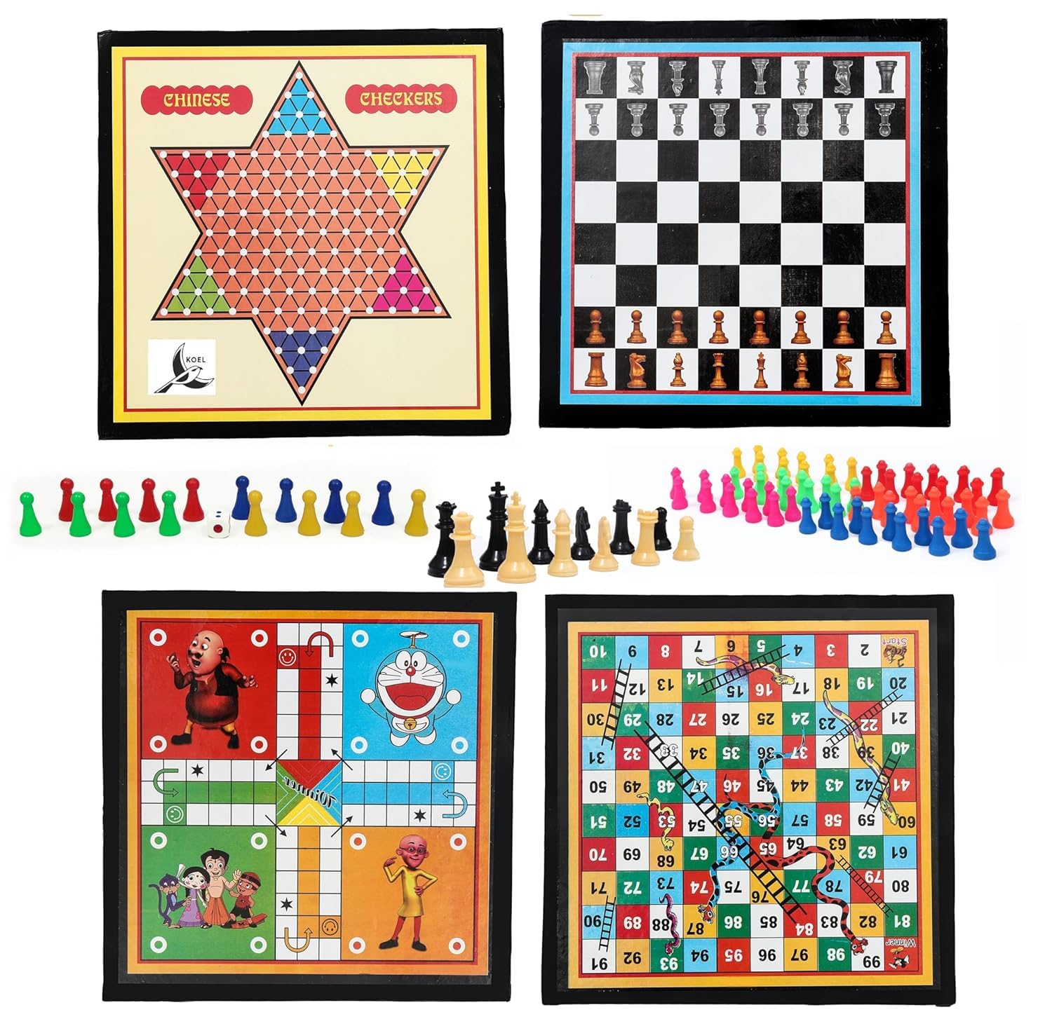 See full amazon price history chart for Gauransh kraft 4 in 1 Board Game - Ludo, Snake and Ladder, Chess and Chinese Checkers with Coins for Kids and Adults,Strategic Thinking and Problem Solving Game, Fun and Family Game Nights Gauransh kraft 4 in 1 Board Game - Ludo, Snake and Ladder, Chess and Chinese Checkers with Coins for Kids and Adults,Strategic Thinking and Problem Solving Game, Fun and Family Game Nights (B0DG24GWRB) Amazon Price History, Amazon Price Tracker