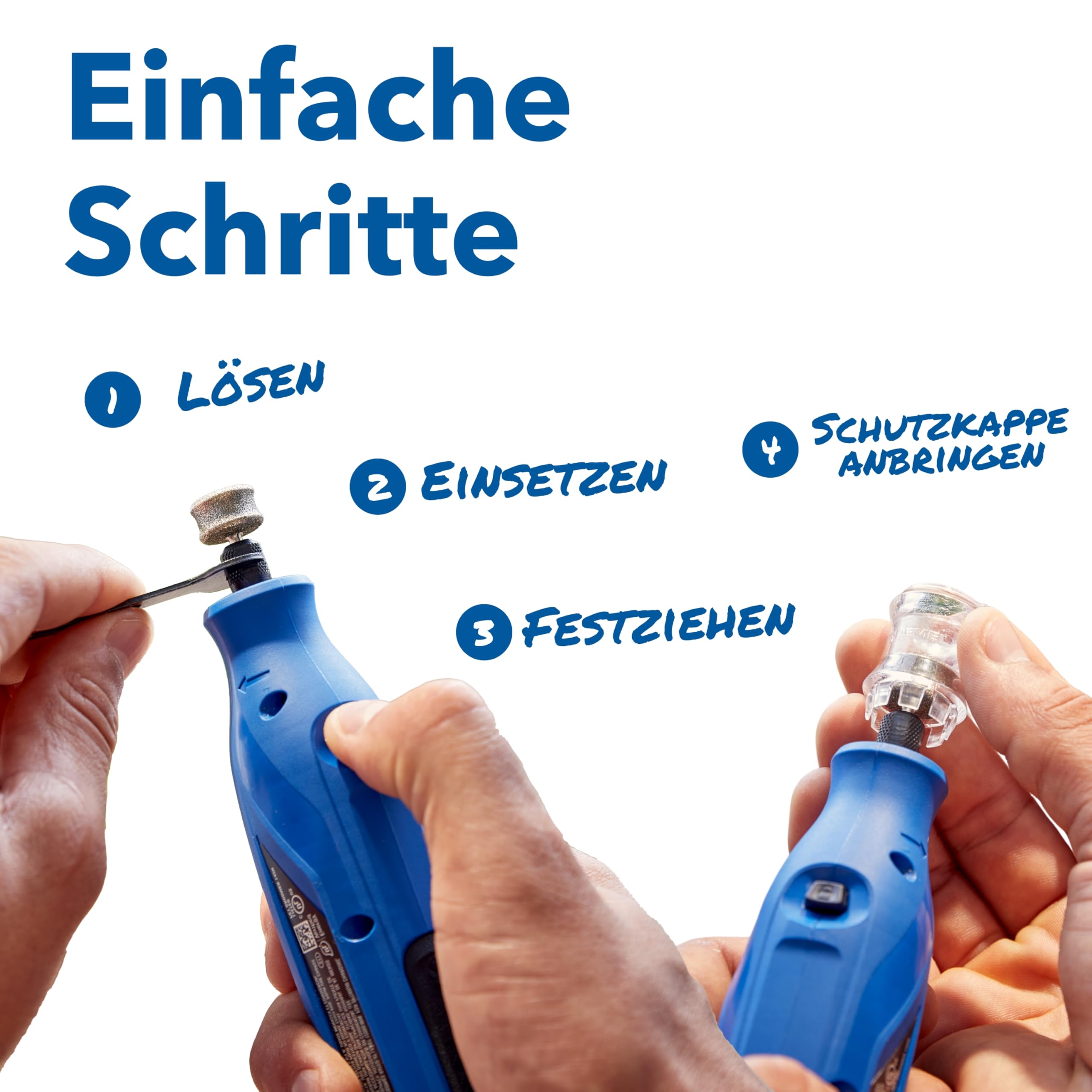 Dremel MAX Schleifstift für die Tiernagelpflege, diamantbeschichtetes Zubehör für eine schnellere Anwendung, kompatibel mit Multifunktionswerkzeugen