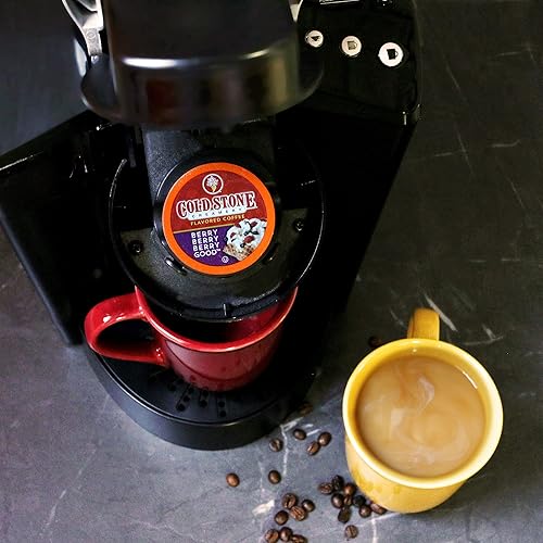 Miniatura 6 de Cold Stone Creamery Beverages Berry Berry Good Ice Cream - Cápsulas de café saborizadas con sabor a helado, compatible con cafeteras K Cup