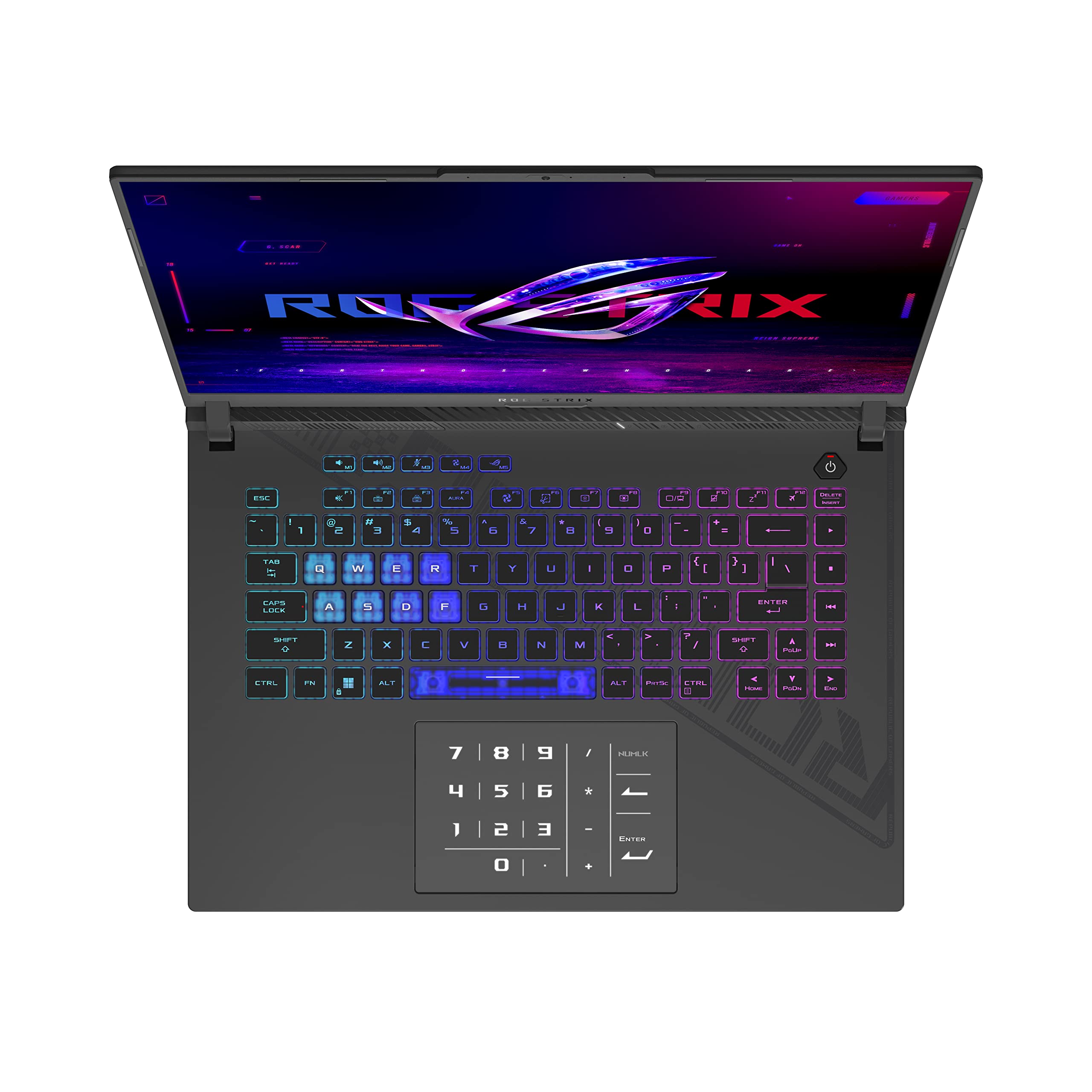 ASUS ROG Strix G16 G614JIR-N4050W | 16" | Intel Core i9 14900HX | 16GB RAM | 1 TB SSD | NVIDIA GeForce RTX 4070 | Sistema operativo Windows | Teclado QWERTY