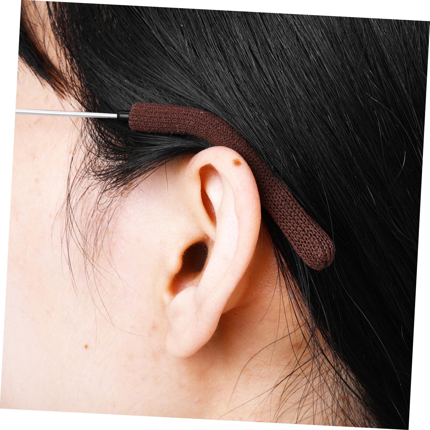 12paare Brillen Ohrpolster Rutschfeste Atmungsaktive Eyeglass Temple Grips Aus Weichem Gestricktem Material Für Sicheren Halt Von Sonnenbrillen Und Lesebrillen