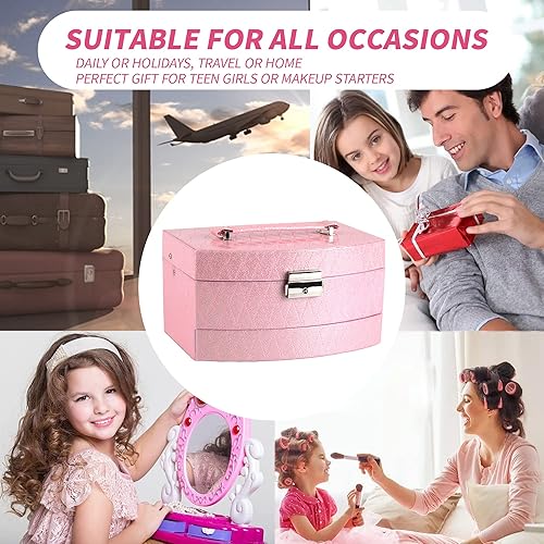 Miniatura 6 de Hot Sugar Kit de maquillaje para niñas para regalo de cumpleaños, kit completo de maquillaje para principiantes todo en uno, juego de maquillaje de