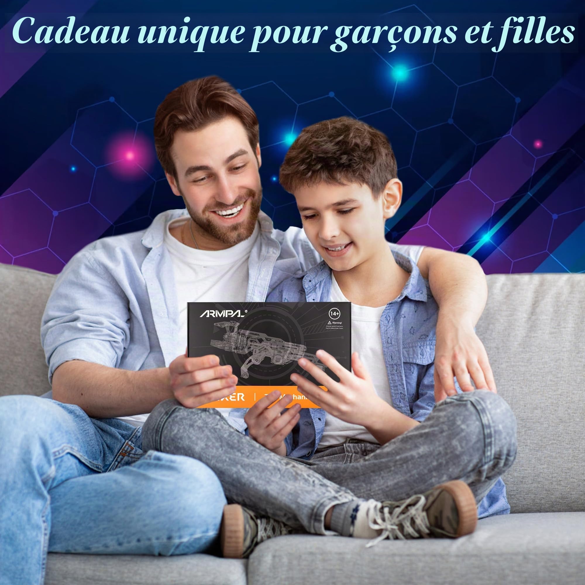 Kit de modélisation de Griffes mécaniques Puzzle 3D en Bois ClawBot pour Adultes et Adolescents Kit de Construction de Bras robotique Auto-assemblé à Construire Puzzle en Bois découpé au Laser
