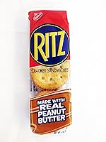 Vista 3 de Ritz Sándwiches de galletas hechas con mantequilla de maní real: 16 paquetes de 1.38 onzas