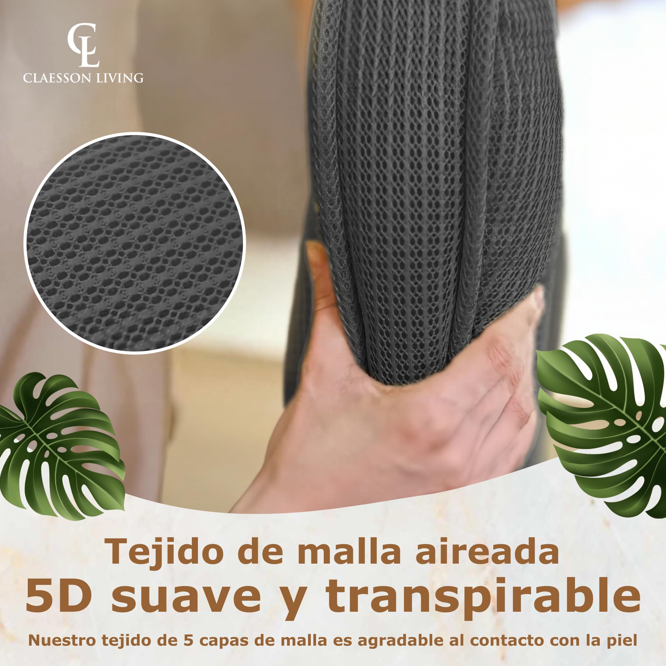 Cojin bañera (152x56cm) - Almohada bañera con apoyacabezas (11cm) y Soportes para el Cuello, Espalda y piernas – Incluye: Bath Pillow, Bolsas de Lavado y de Viaje, Gancho para Secado rápido Negro